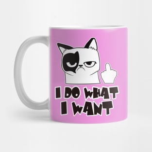 Cat I Do What I Want Mug